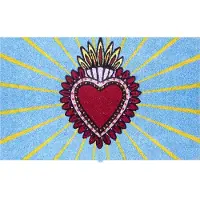 Kitsch Kitchen deurmat Milagro blauw
