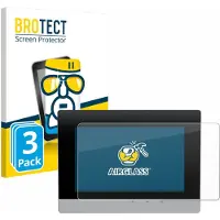 BROTECT Screenprotector 3 Stuks voor WAGO Control Panel Touch Panel 600 Beschermglas transparant