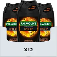 Palmolive 12x Men Douchegel 5in1 Spice Up 250 ml