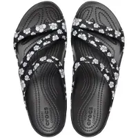Crocs Kadee II Retro Resort Sandalen Zwart Maat 36/37 US 6