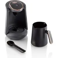 Arzum OKKA Minio Copper - Turkse Koffiemachine - Zwart & Koper | 4 kopjes | OK004 - Black & Copper | Turkish Coffee Maker
