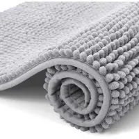 DNA Badmat - Badmat Antislip - Douchemat - Grijs - 60cm x 40cm x 1cm
