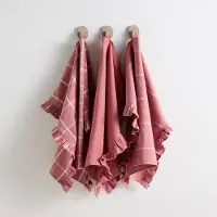 NOUS theedoek ruffle (50x70 cm) (set van 3)