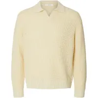 Selected Trui 'SLHDERECK' beige