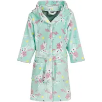 Playshoes Badjas 'Einhorn' mintgroen / lila / pink / wit