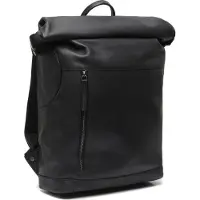 The Chesterfield Brand Mazara Zakelijke rugzak Leer 39 cm Laptop compartiment zwart