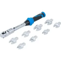 Bgs Momentsleutel, Momentsleutelset voor insteekgereedschap 9 x 12 mm 6 - 30 Nm 10 stuks. (6 Nm, 30 Nm)