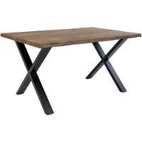 House Nordic Eettafel Toulon | hout naturel 140x95x75 cm eettafels | NADUVI