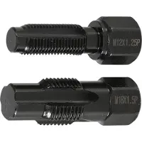 Bgs Reparaturwerkzeug für Lambdasondengewinde M18 x 1,5 mm M12 x 1,25 mm 2-tlg.