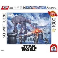 Schmidt Star Wars puzzel Battle of Hoth 1000 stukjes karton.