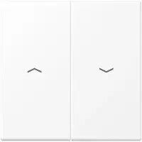 JUNG Schakelaar/knop LS995PWWM sneeuwwit mat, Knoppen + Schakelaars, Wit