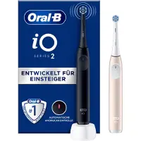 Oral-B iO 2 Zwart en Roze Duo Pack