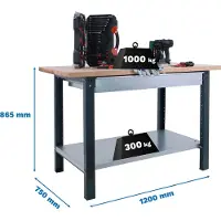 Simonwork (bancos De Trabajo) Bt6 Pro Box Werkbank 865x1200x750 Mm