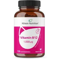 R(h)ein Nutrition Vitamin B12 Activ 1000 μg, hooggedoseerd + vegan capsules, 120 stuks