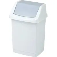 Keter Click-It 50 liter kantelbare afvalbak lux graniet