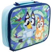 Disney Bluey Geïsoleerde Lunchtas – Kinder Lunch Bag met Handvat & Rits – 25 × 20 × 7,3 cm