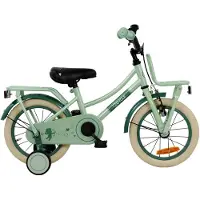 2Cycle Cupido kinderfiets 14 inch (3 tot 5 jaar) voor meisjes mintgroen