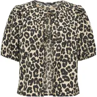 ONLY Blouse 'ONLJENNA' beige / sand / zwart