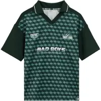 We fashion Shirt groen / donkergroen / wit