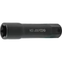 Bgs dopsleutelinzet E-profiel extra lang aandrijving buitenzeskant 22 mm SW E24 - 5246-E22