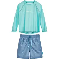 Playshoes UV-bescherming 'Hai' blauw / turquoise