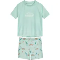 Playshoes UV-bescherming turquoise / lichtbruin / mintgroen
