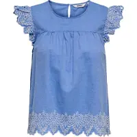 ONLY Blouse 'ONLTULUM' blauw