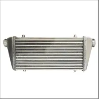 OEM FMIC aluminium intercooler, 5,59 cm (2,2 inch) inlaat/uitlaat, efficiënte warmteafvoer, duurzaam aluminium ontwerp