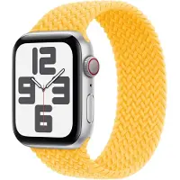 Apple Gevlochten solobandje voor de Watch | 38/40/41/42 mm - Maat 1 - Sunshine