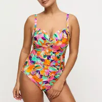 PrimaDonna Swim Varadeo Corrigerend Beugel Badpak 4013930 Bright Tropics - maat EU 75F / FR 90F