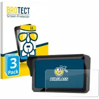 BROTECT Screenprotector 3 Stuks voor Carpuride W602BS Pro Beschermglas transparant
