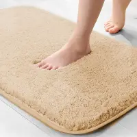 DNA Badmat - Badmat Antislip - Douchemat - Kameel - ‎60cm x 40cm x 2cm