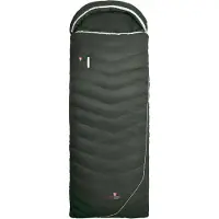 Grüezi Bag - Downwool Summer Comfort 2.0 - Donzen slaapzak bis 193 cm Körpergröße, deep forest