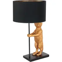 Steinhauer Tafellamp Animaux met zwarte kap 7202ZW
