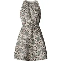 Pepe Jeans Jurk 'Cora' donkerbruin / pastelgroen / lichtoranje / zwart
