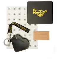 Dr. Martens Portemonnee - Heart Purse Black Kiev - zwart - Maat Standard