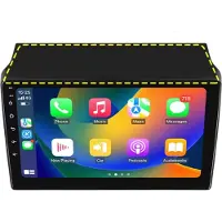 Happiq Autoradio met bluetooth - Carplay - Voor Fiat Ducato 3, Citroën Jumper 2, Peugeot Boxer 2 (2016-2022) - Geschikt voor Apple en Android - Stereo - Navigatie - Navigatiesysteem auto - 2GB 64GB