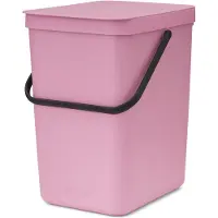 Brabantia Sort & Go Prullenbak - 25 l - Lilac Pink