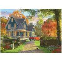Eurographics The Blue Country House - Dominic Davison Puzzel (1000 stukjes)