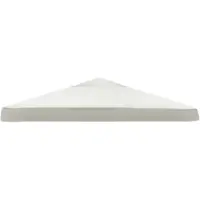 Happyment Partytent dak Tavien beige - 3x3m doek - Tentdoek - Vervangend dak voor tent - Paviljoen - Waterdicht
