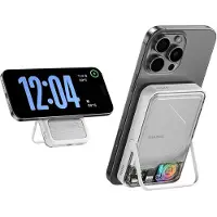 Sharge ICEMAG 2 Powerbank Qi2 10000mAh- 30W - MagSafe Compatible - Draadloos Opladen - Magnetisch - Actieve koeling