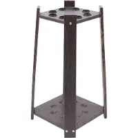 Happiq Biljartkeu rek - 8 gaten - Biljart accessoires - Houder voor op de vloer