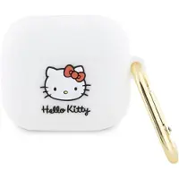 Hello Kitty 3D Serie - Silicone Hoesje voor AirPods 3 - Wit - Iconisch Design