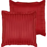 De Witte Lietaer Zygo Kussensloop - 100% Katoen-satijn - 50x60 - Chili Pepper