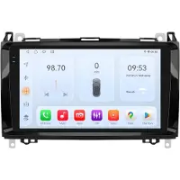 Happiq Autoradio met bluetooth - Carplay - Voor Mercedes Benz B200 / Sprinter W906 / Viano / Vito W639 - Geschikt voor Apple en Android - Stereo - Navigatie - Navigatiesysteem auto