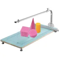 Happyment Styroporsnijder Rond - Foamsnijder - Schuimsnijder - Hot Wire Foam Cutter - Foam Cutter Piepschuimsnijder Met Gloeidraad - Styropor Vormen - Blauw