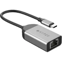 Hyper USB C naar RJ45 HD425B Zilver