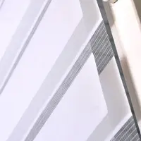 OEM Witte rolluiken, verduisterend en isolerend, 100x150 cm