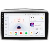 Happiq Autoradio met bluetooth - Carplay - Voor Lancia Ypsilon (2006-2011) - Geschikt voor Apple en Android - Stereo - Navigatie - Navigatiesysteem auto - 4GB 32GB - 9"