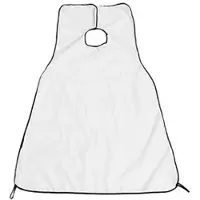 Gadgetpoint - Scheer Schort - Scheren - Baardcape met zuignappen - Baard scheren - Haaropvanger - Wit